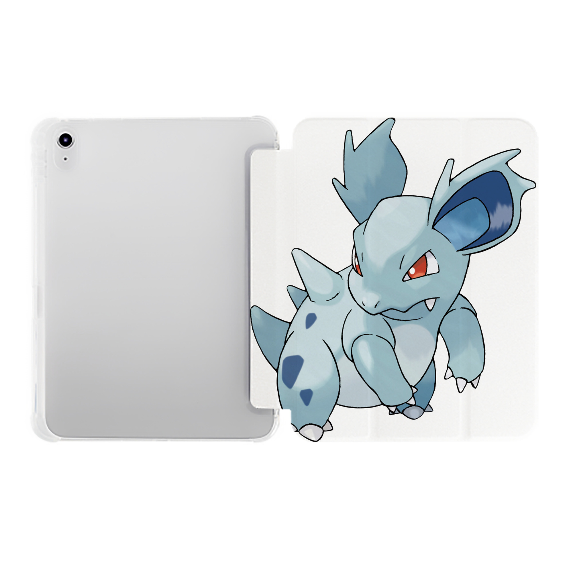 （画像用） ポケットモンスター Pokémon IPad ケース ペン収納付き 三つ折りスタンド PUレザー×シリコン 対応機種9.5/10.5/10.9インチ